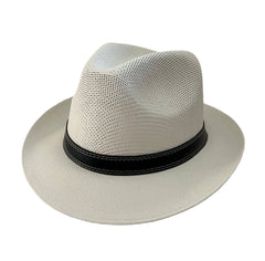 Mara - Vented Off White Fedora