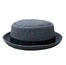 Pork pie hat, boater hat, gambler hat, flat top, up brim, hat for women, hat for men, short brim, round shape wool pork pie fedora, wool hat